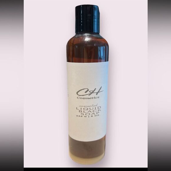 CH Cosmetics Liquid African Black Soap 8 Fl oz - - Picture 1 of 3